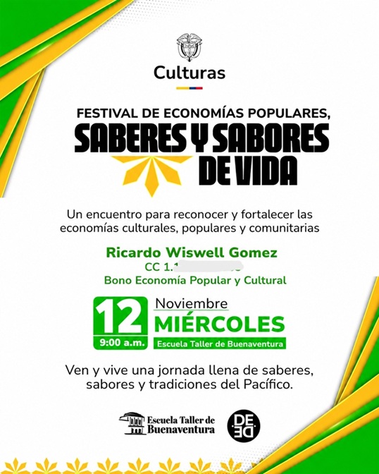 Festival Saberes y Sabores de Vida