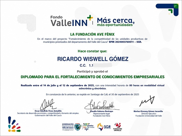 Valle INN 2026 — Fundación Ave Fénix